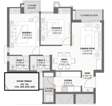  2 BHK Apartment at Savvy Marina, Gift City – for Sale
