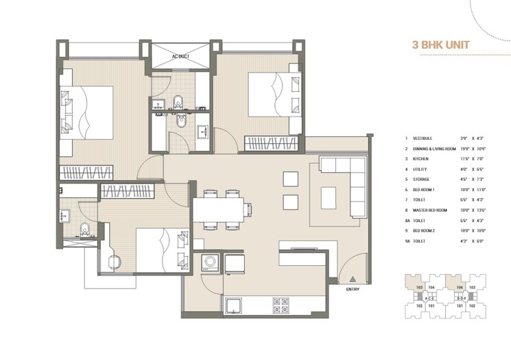 Other, shivalik-sharda-park-view 3 Bedroom 1440 Sq.Ft. Apartment In Shela Ahmedabad 8913298