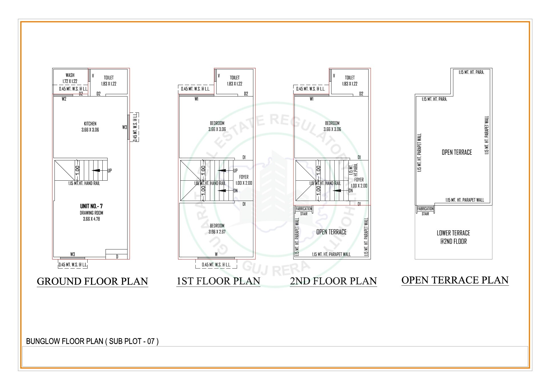 3 BHK 727 Sq. Ft. Villa