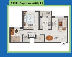 tata value homes shubh griha apartment 1bhk 446sqft 1