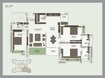 Unique Luxuria Ahmedabad 3 BHK Layout