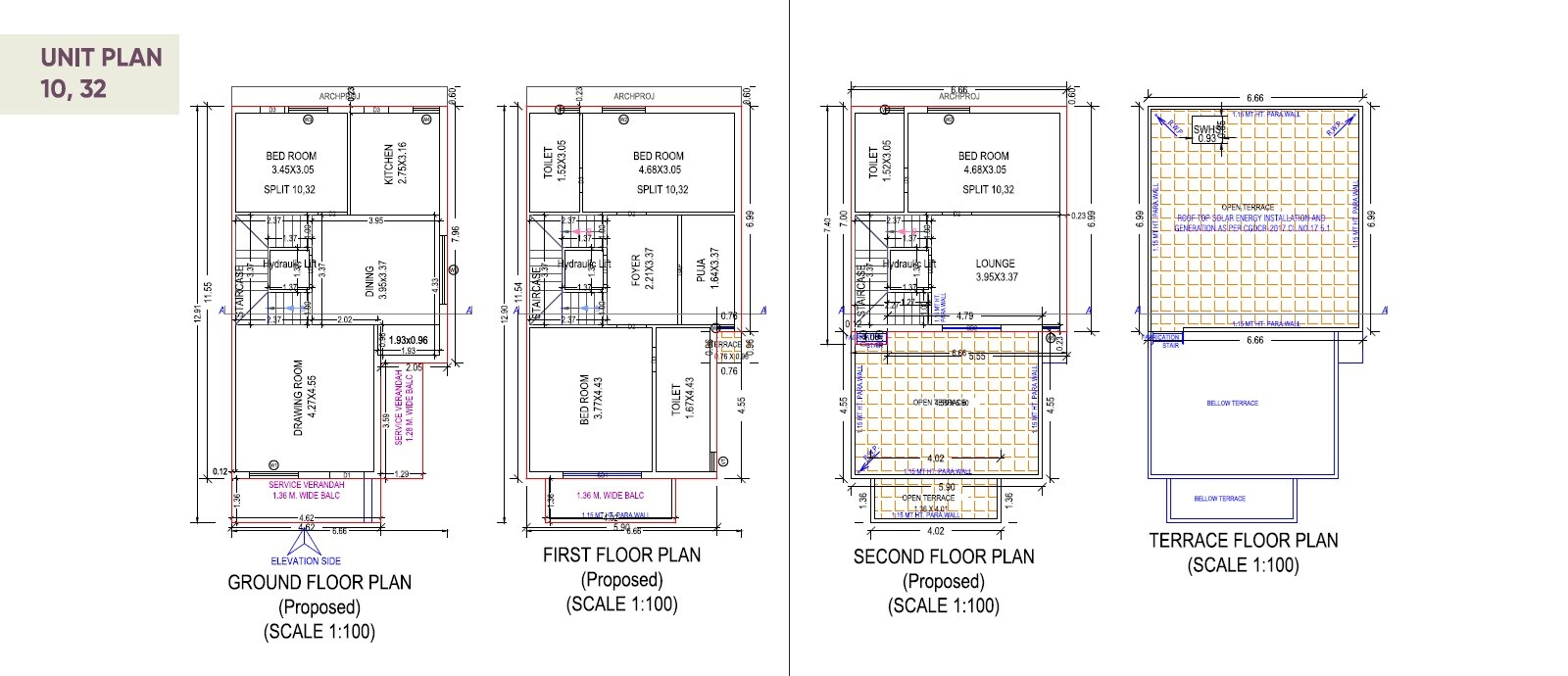 4 BHK 1511 Sq. Ft. Villa