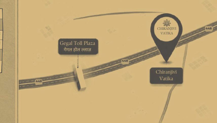 Rosium Chiranjivi Vatika Location Image