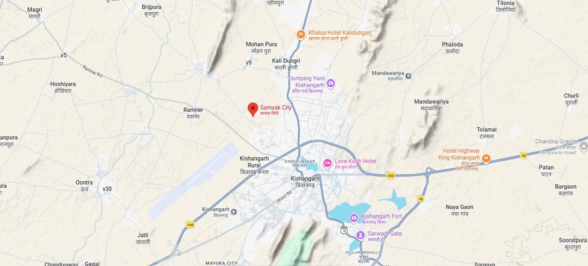Sarodha Samyak City Location Image