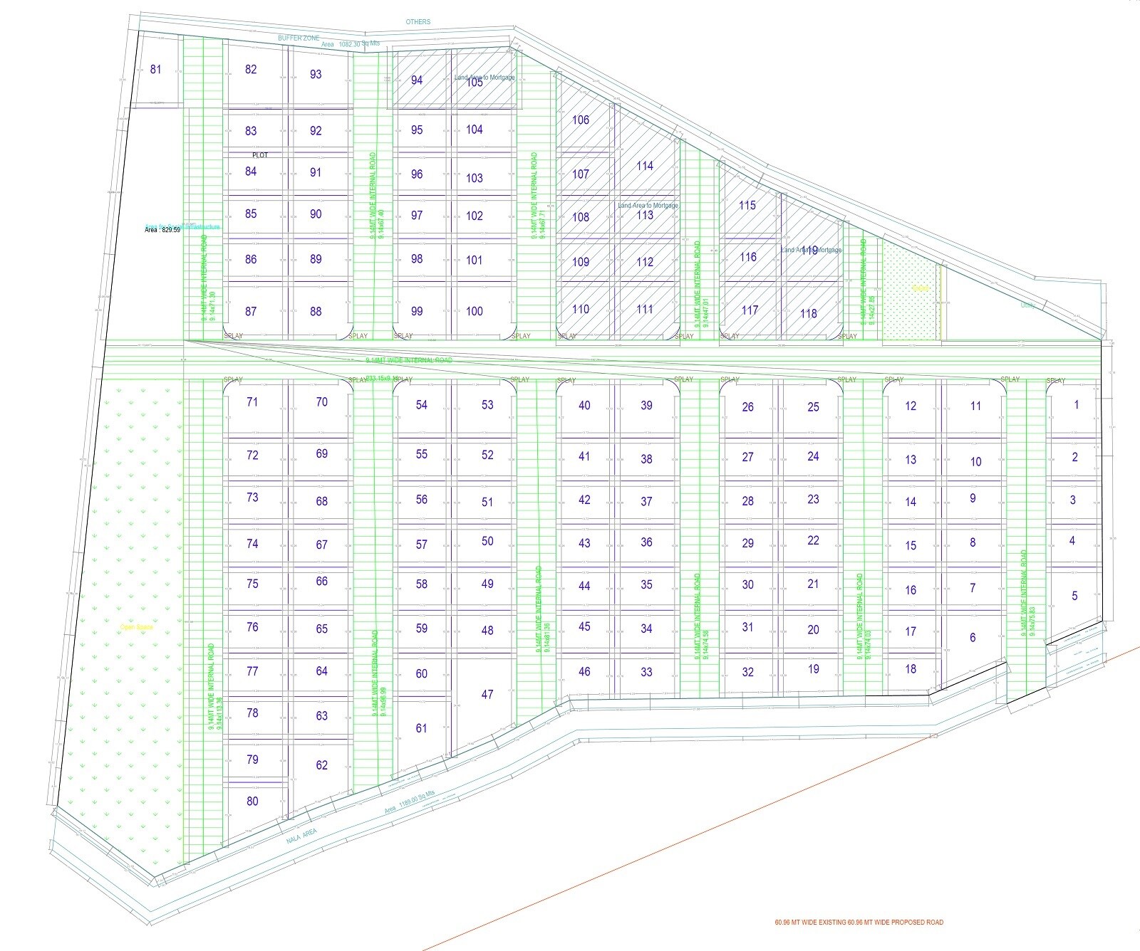 Sri Green Ridge Alair Master Plan 1