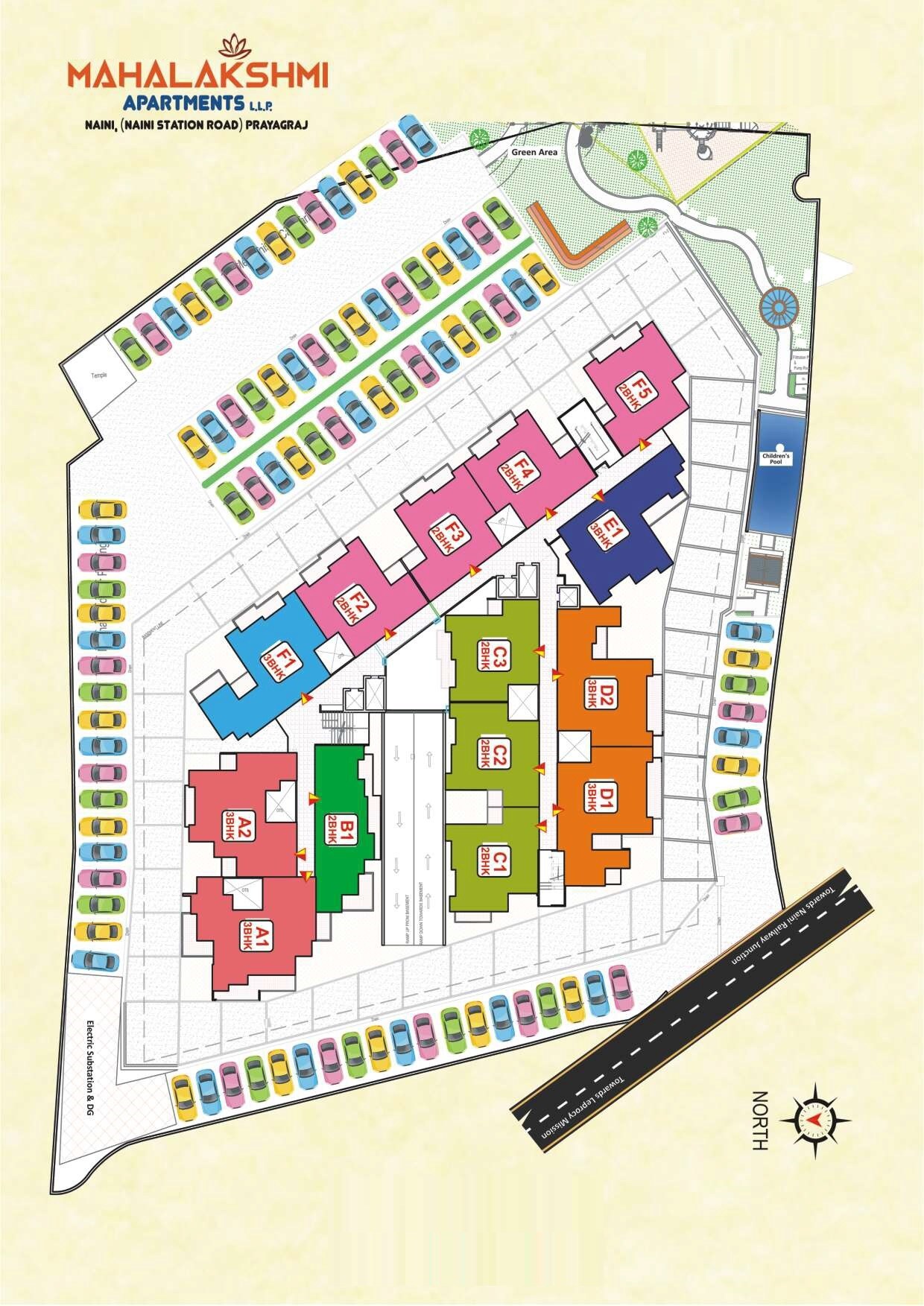 Sai Mahalakshmi Apartments Master Plan 1