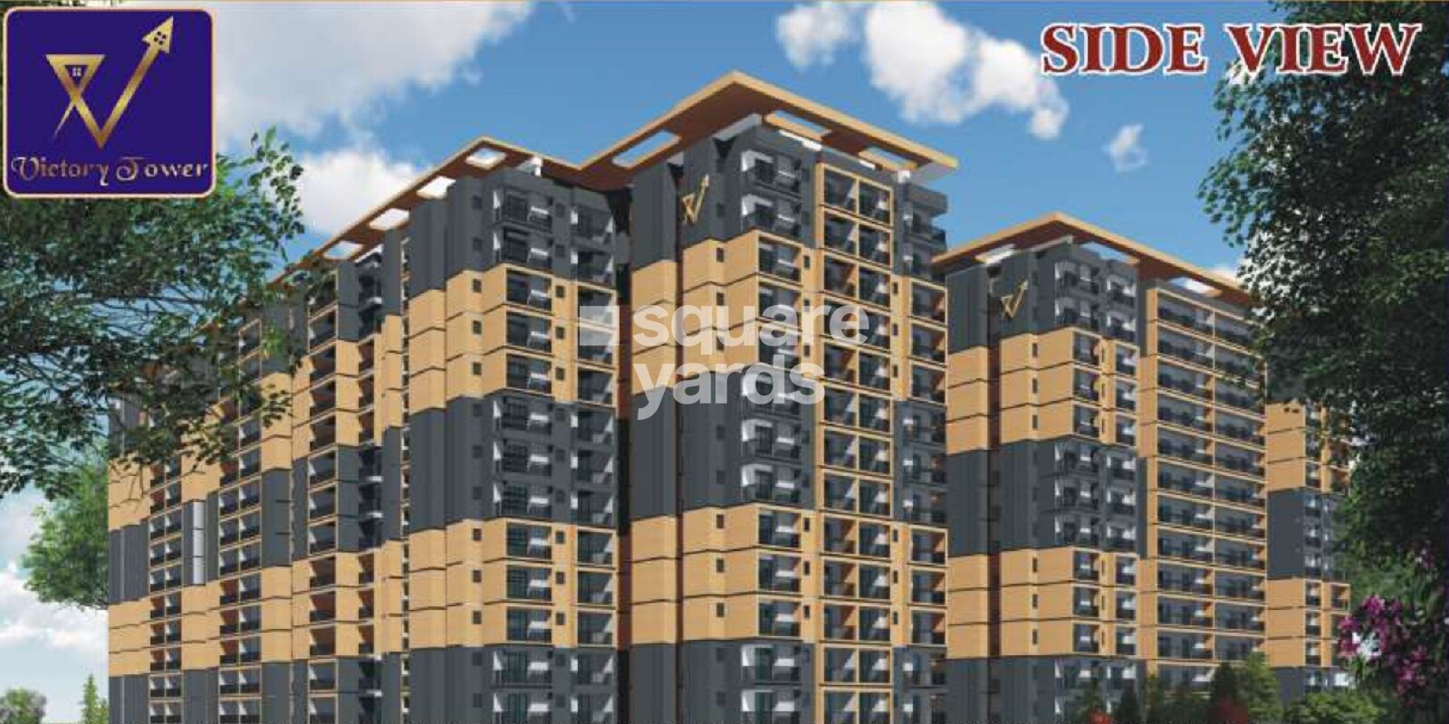 Shervani Victory Tower residential project in Dhoomanganj