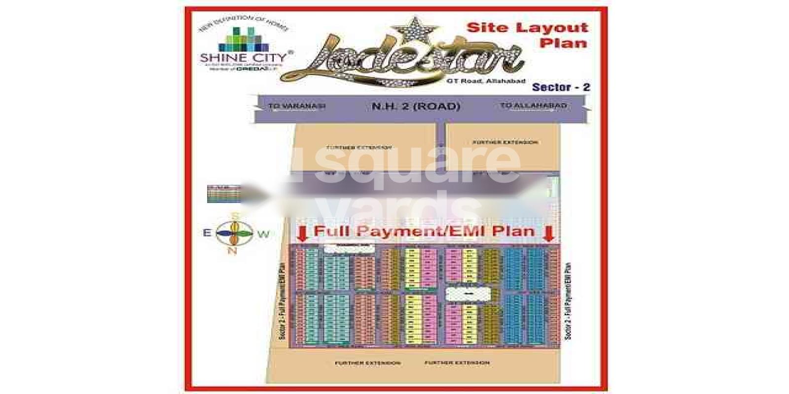 Shine Lodestar residential project in Jhusi
