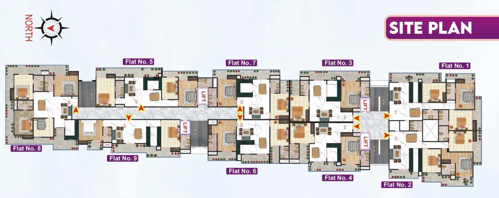 Vardha Sky Castle Floor Plans