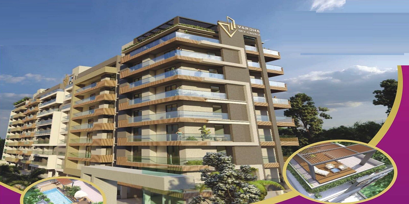 Vardha Sky Castle residential project in Kalindipuram