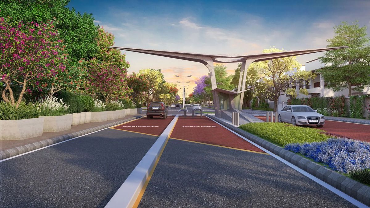 Splendor Aero City Entrance View
