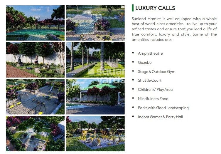 Sunland Hamlet Amenities-Features