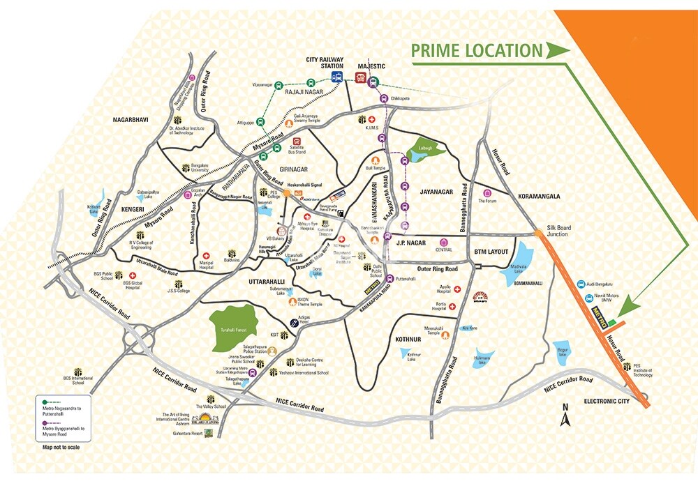 5 Elements Ajantha Prime Location Image
