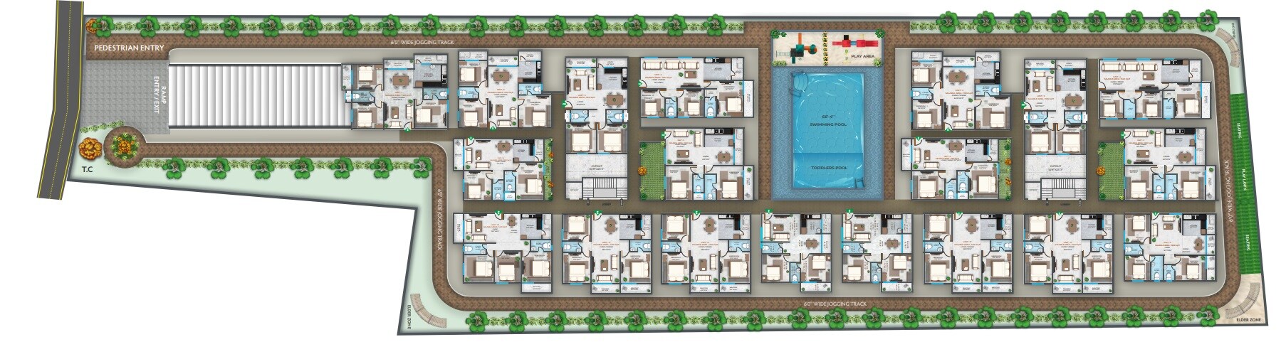 5 Elements Sai Nandana Marvella Floor Plans