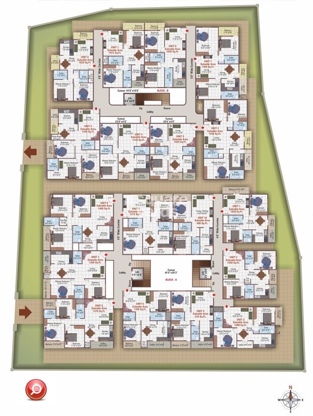 5 Elements Temple Bells Premier Master Plan 1