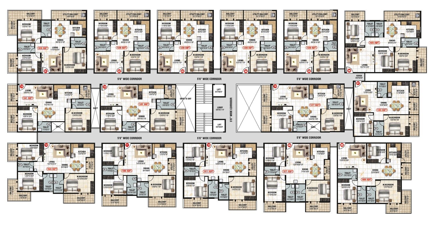 Aadhava Elite Homes Floor Plans