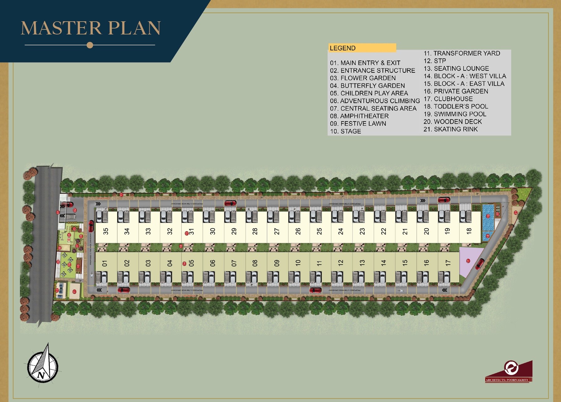 Aadithya Bliss Master Plan 1
