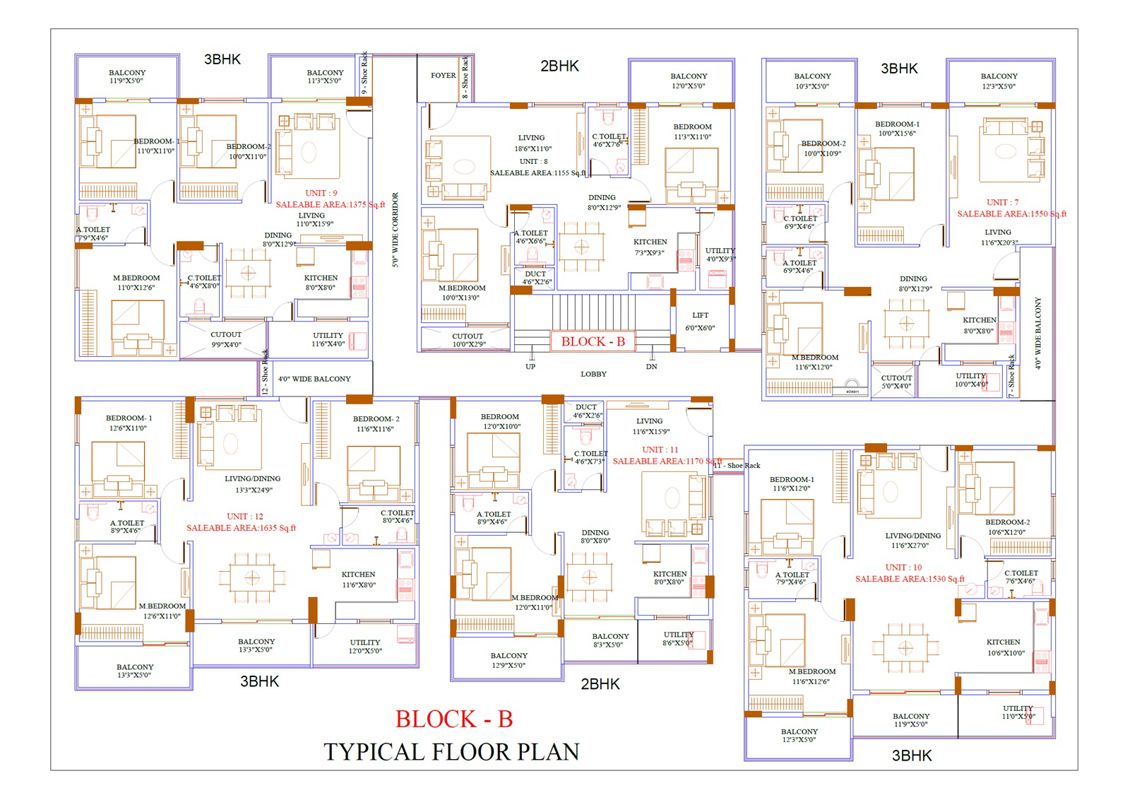 Aakriti Emerald Floor Plans 2