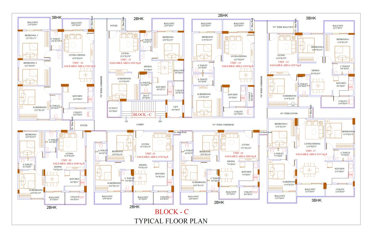Aakriti Emerald Floor Plans 3