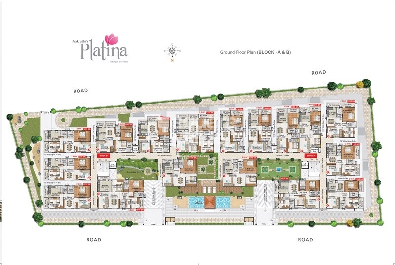 Aakruti Platina Master Plan 1