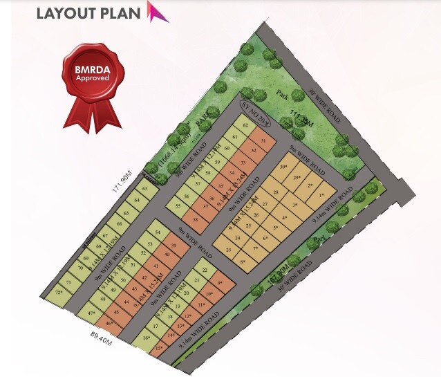 ABH Sharanya Master Plan Image