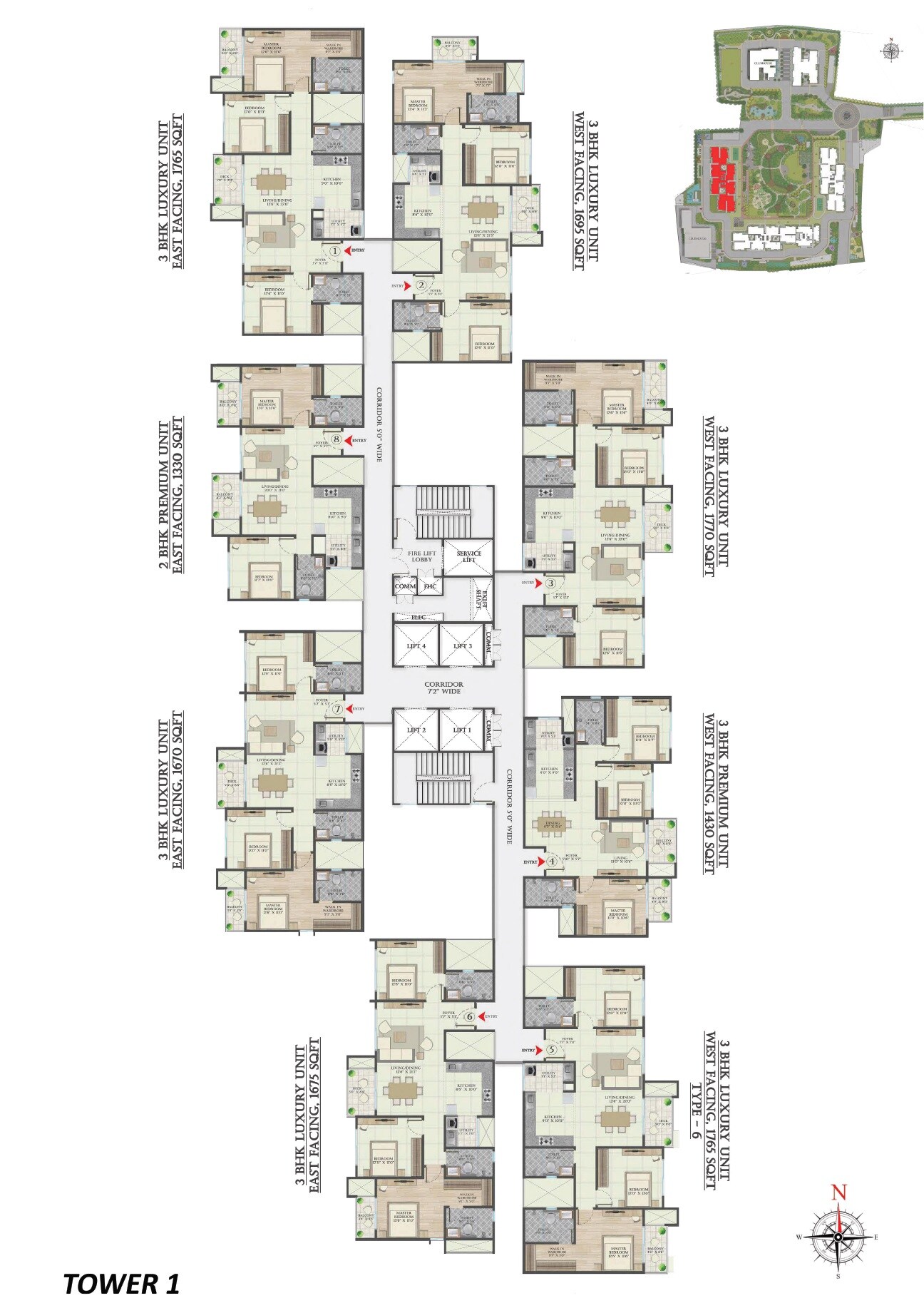 Abhee Aaria Floor Plans 2