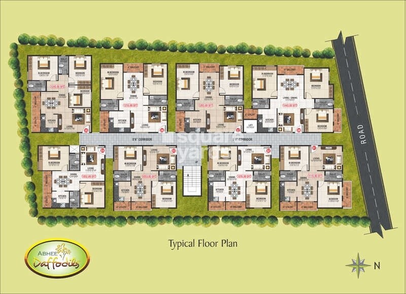 Abhee Daffodils Master Plan 1