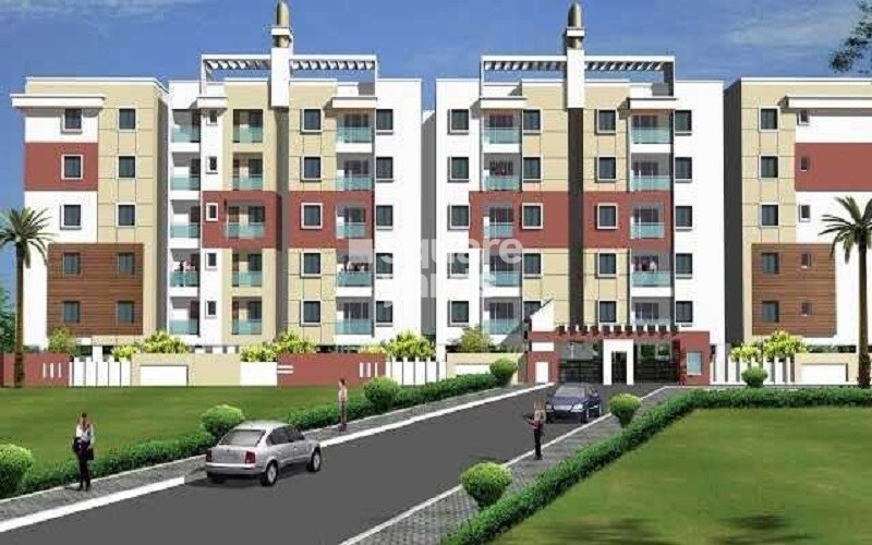 Abhee Lakeview Apartment Entrance View
