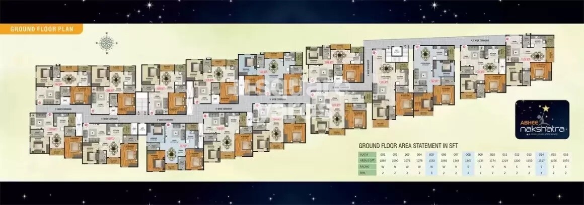 Abhee Nakshatra Floor Plans