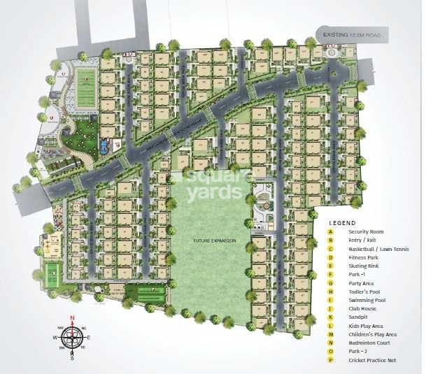 Abhee Prakruthi Villa Master Plan Image