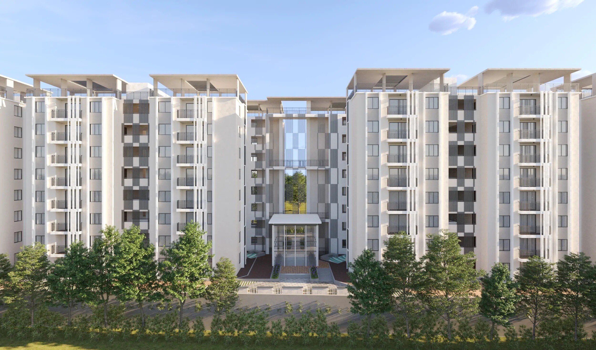 Abhee Serenity Springs Apartment Exteriors 2