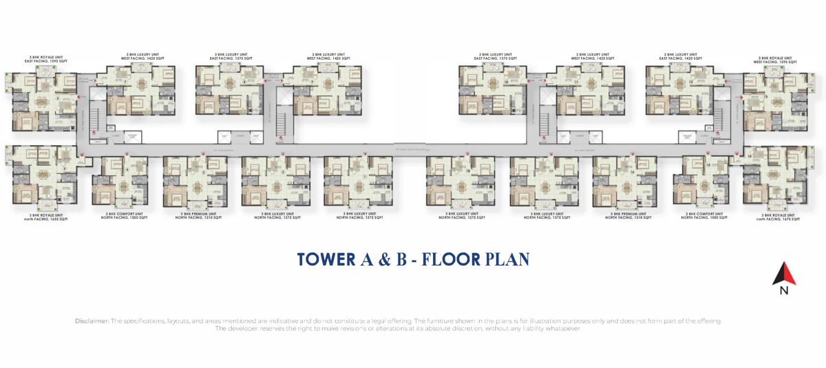Abhee Serenity Springs Floor Plans