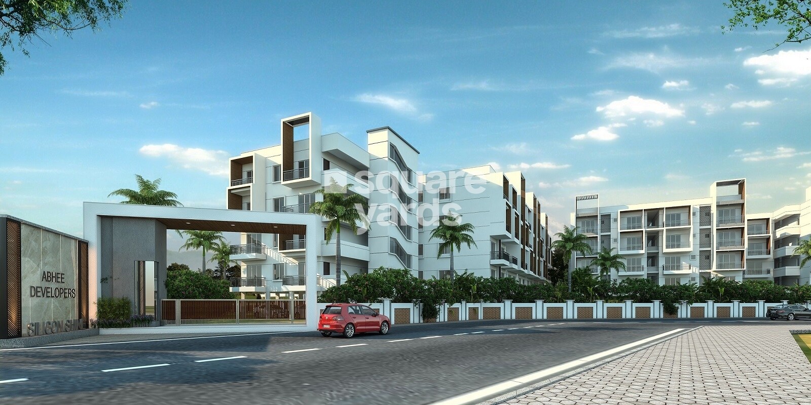 Abhee Silicon Shine Entrance View 1