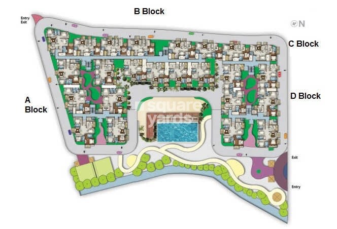 Abhinav Amara Courtyard Master Plan 1