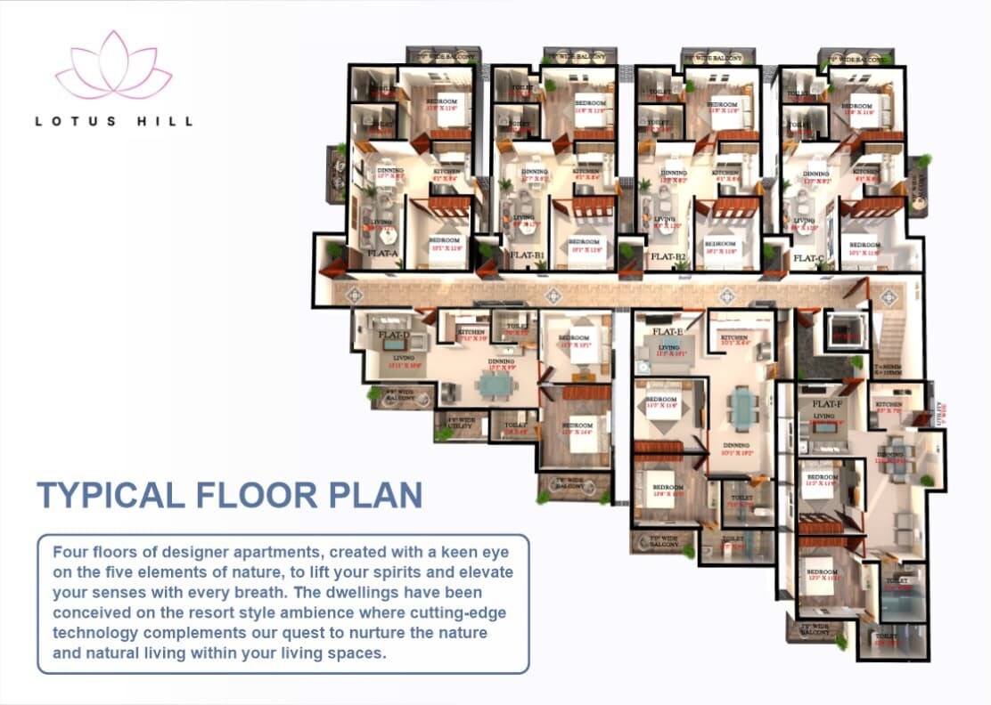 Acrolith Lotus Hill Floor Plans