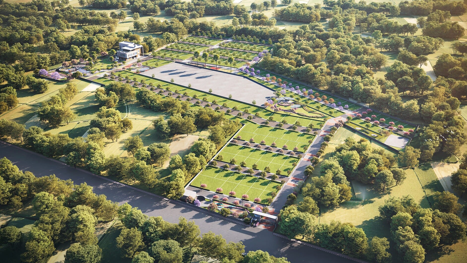 Adarsh Forest Glen Master Plan 1