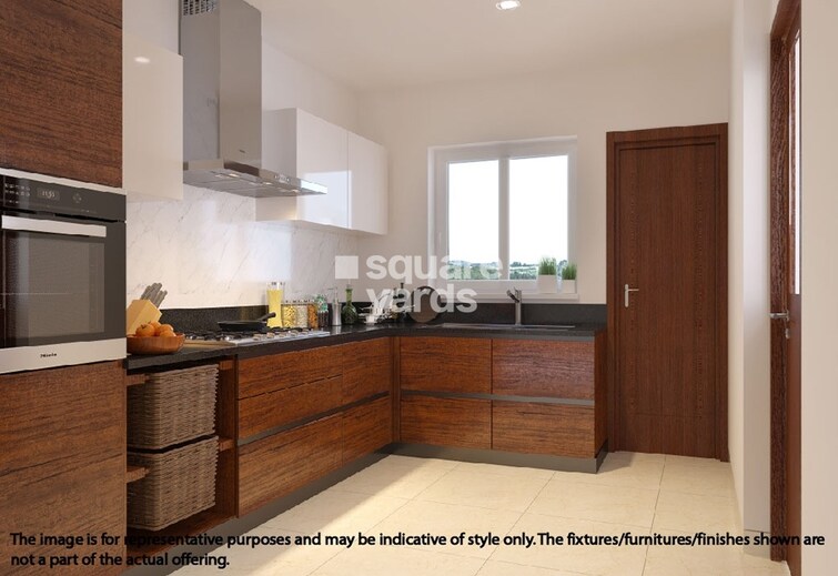 Adarsh Palm Retreat Lake Front Apartment Interiors 1