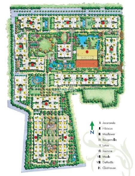 Adarsh Palm Retreat Master Plan Image 1