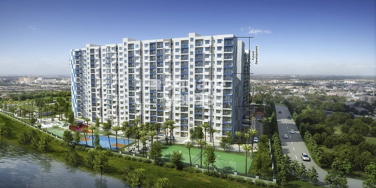 Adarsh Palm Retreat Tower View 2