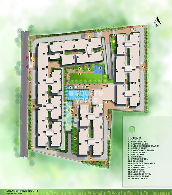 Adarsh Pinecourt Master Plan 1