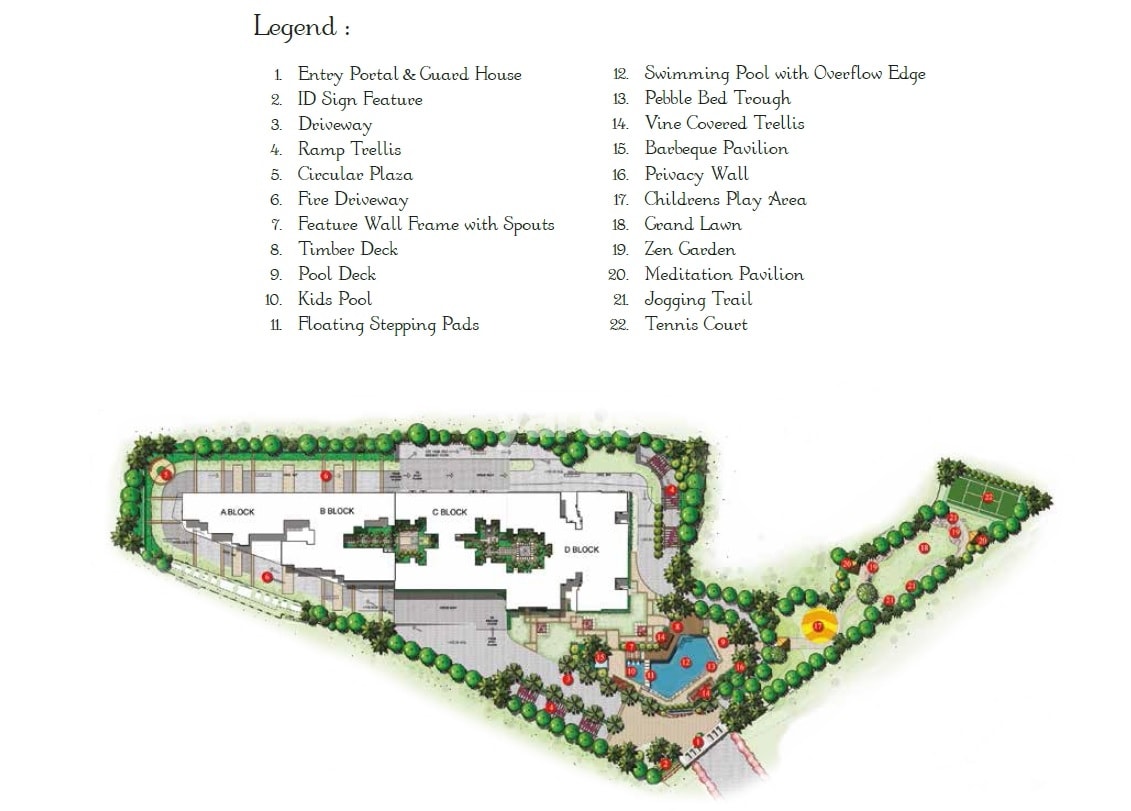 Adarsh Premia Master Plan Image