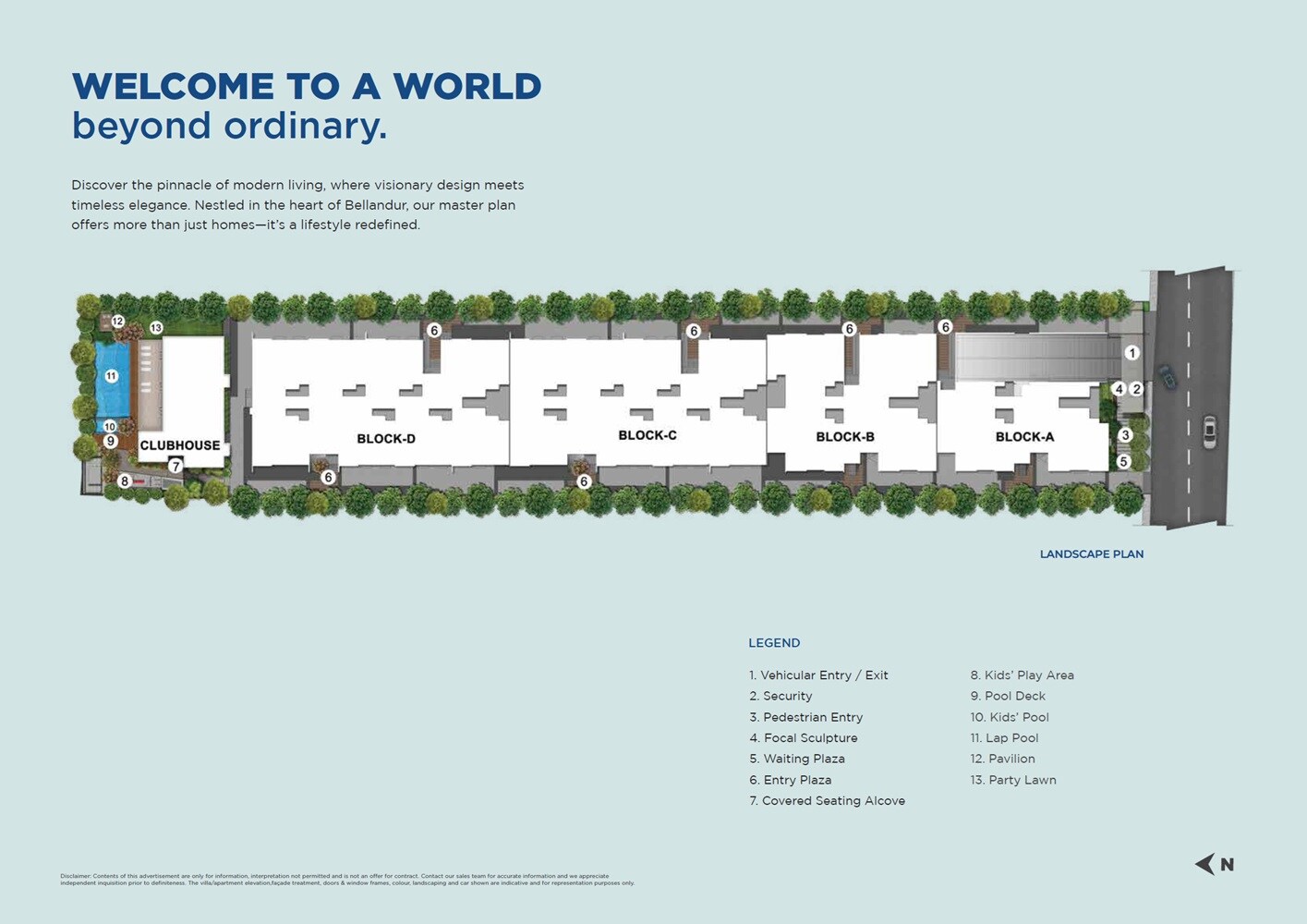 Adarsh Rosewood Master Plan 1