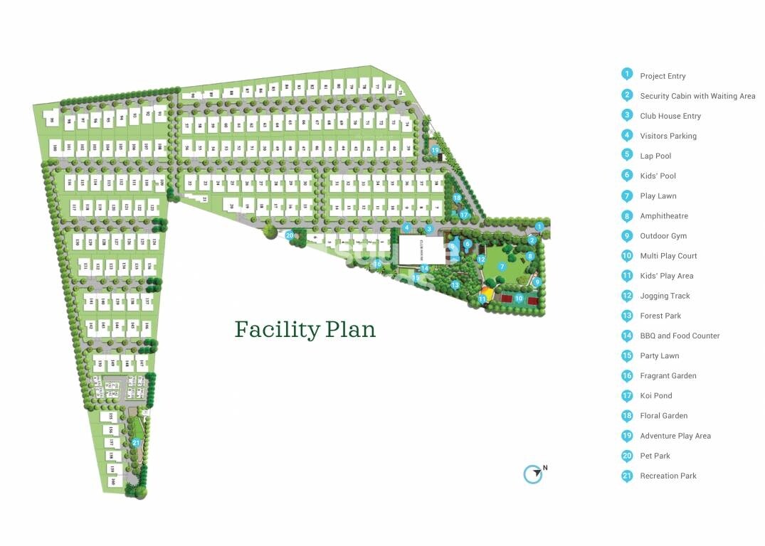 Adarsh Sanctuary Master Plan Image