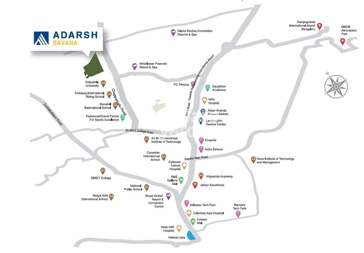 Adarsh Savana Location Image