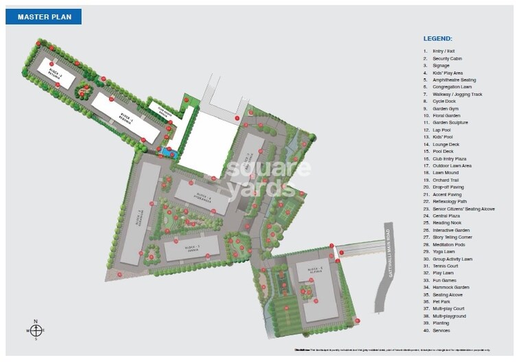 Adarsh Tropica Master Plan Image
