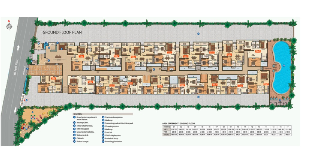 Adhishree Sunshine Floor Plans