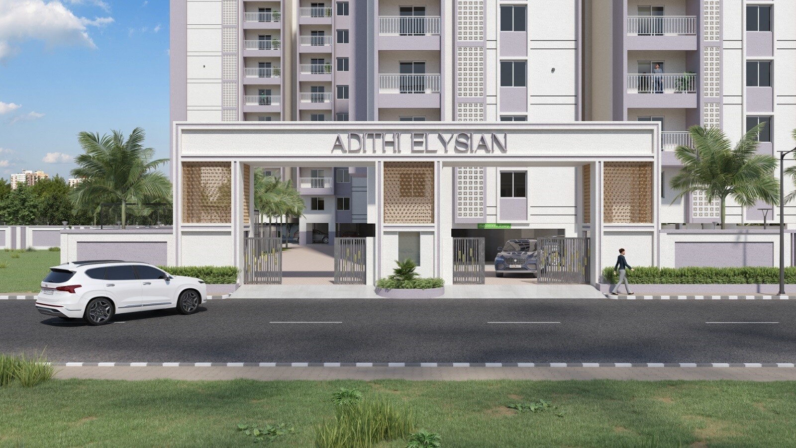 Adithi Elysian Entrance View