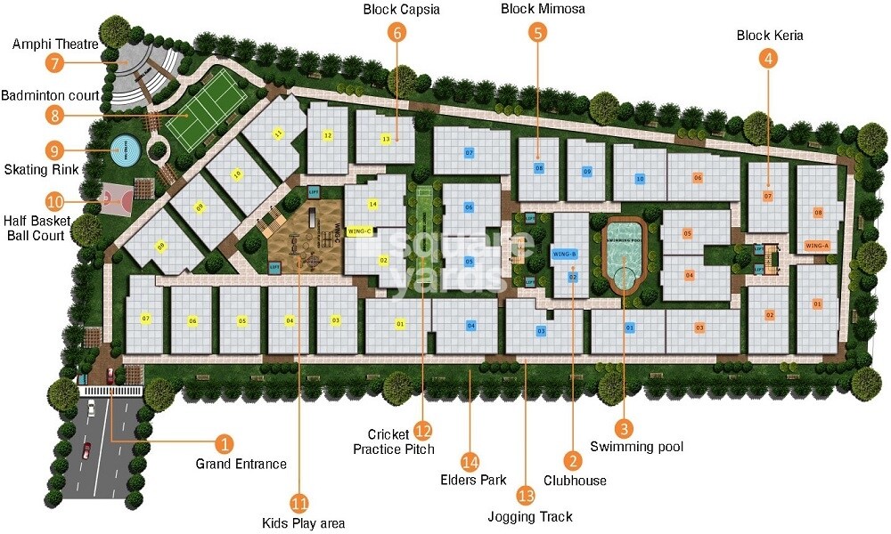 Adithya Pristine Master Plan 1