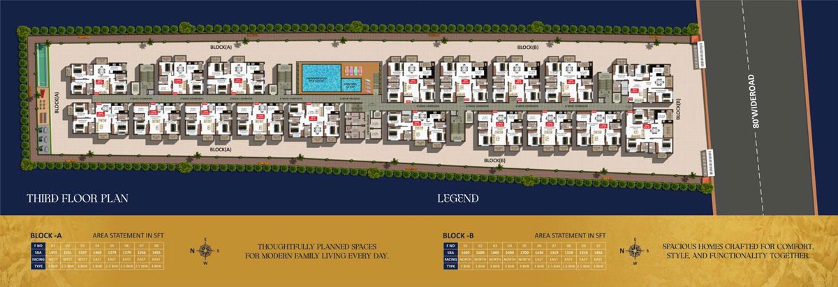 Aditi North Star Floor Plans