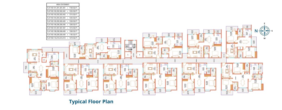 Affinity Vaishnavi Harmony Floor Plans